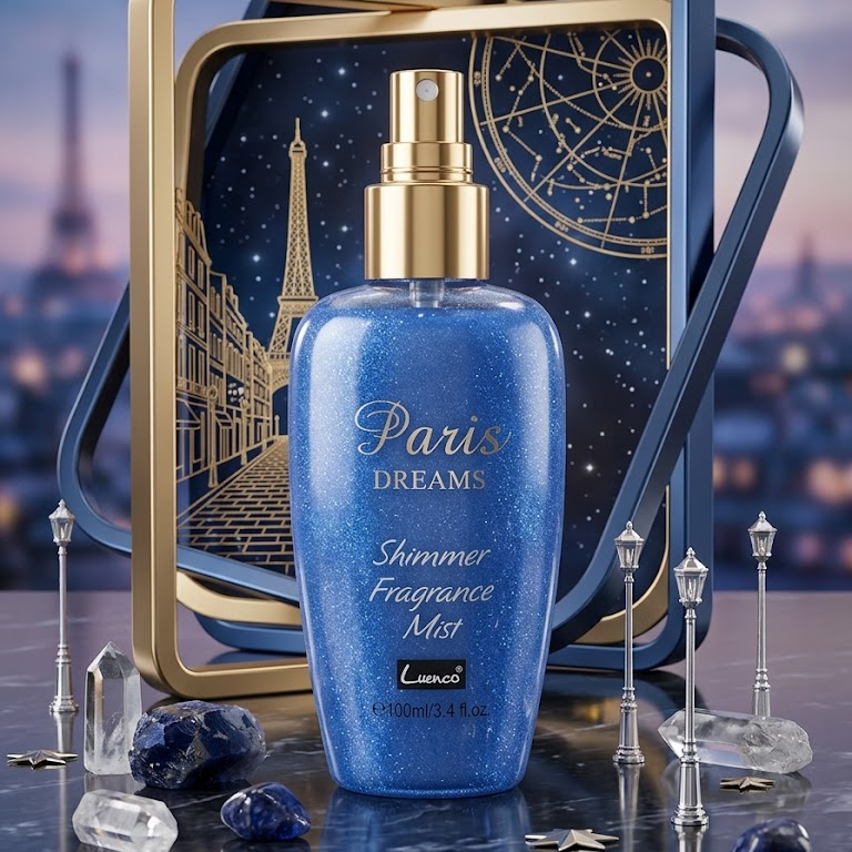 Brume Parfumée Pailletée – Paris Dreams (100ml)