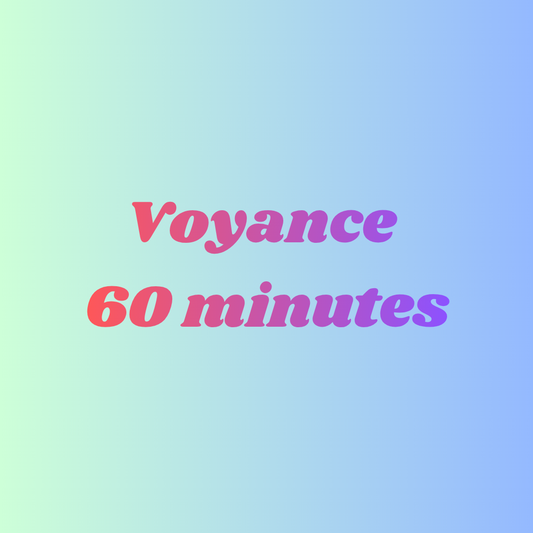 Consultation Voyance (60 minutes)